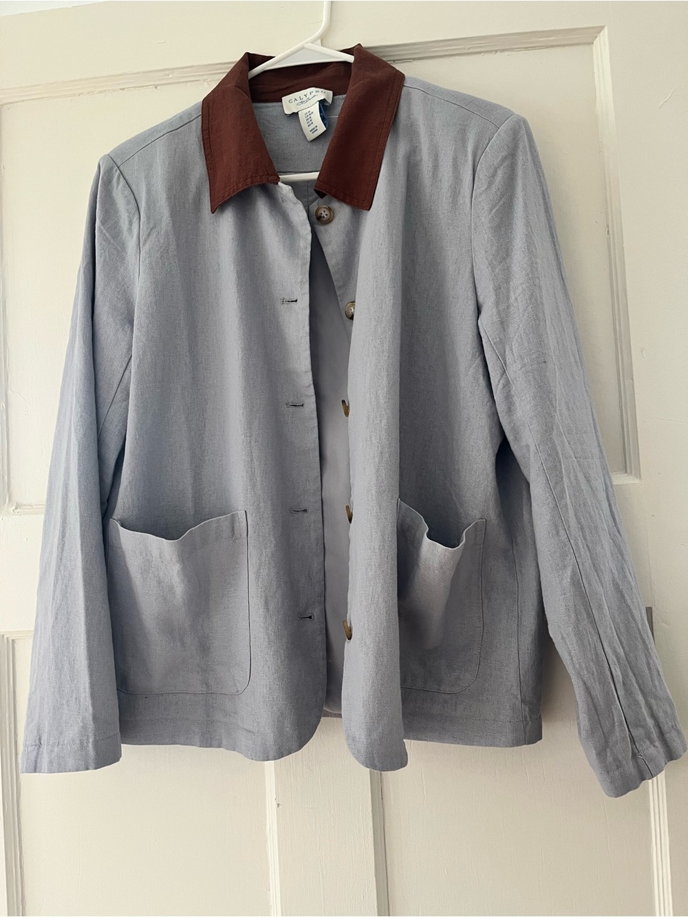 Calypso St. Barth Jacket with Contrast Collar